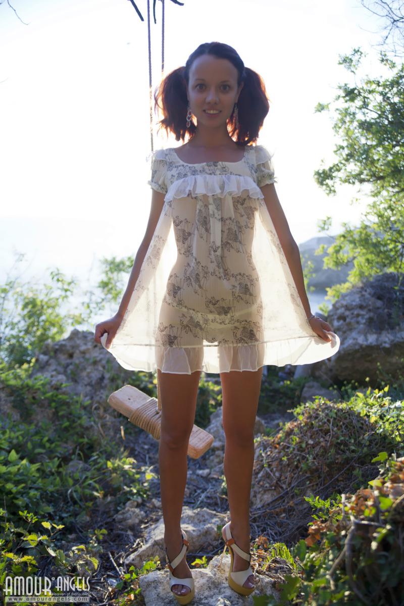 Horny Pigtailed Chick 04