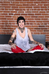 Tattooed Bitch Spreading 13