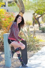 Aiden gets emo and tires to skateboard topless 00