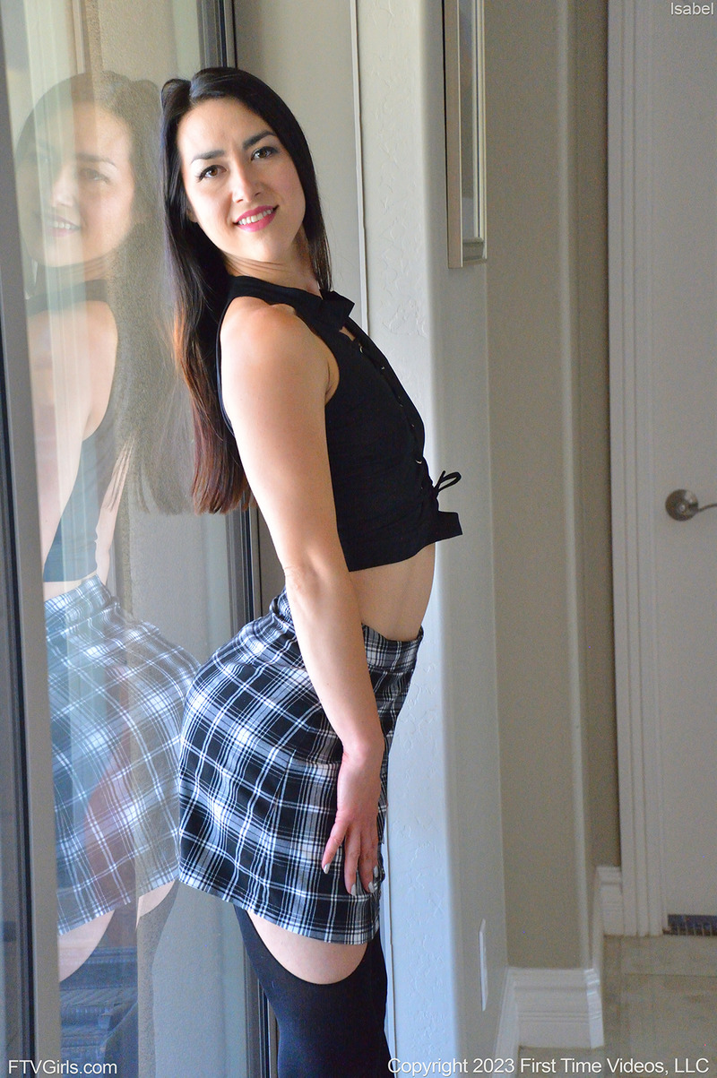 Isabel Sexy Black Stockings 00