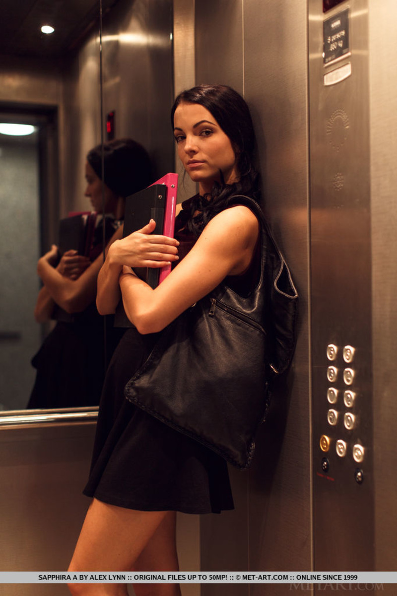 Sapphira A masturbates 08