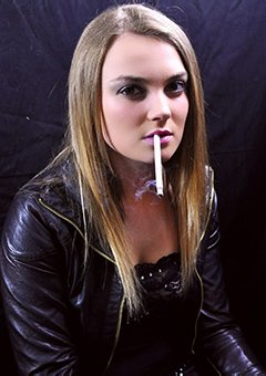 Naughty Teen Smoking